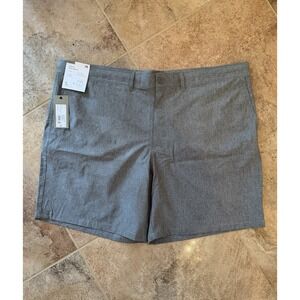 Goodfellow & Co Men's Big & Tall 9" Hybrid Swim Shorts Gray Sz 46 NWT
